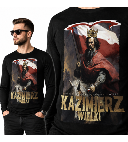 LONGSLEEVE PATRIOTYCZNY  Kazimierz Wielki